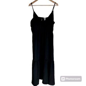 A new day women’s #cami #maxi dress xxl NWT black